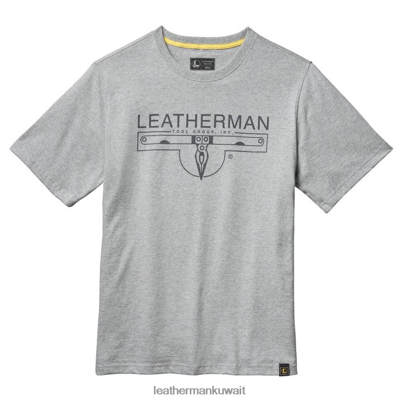 ثياب Leatherman تيشيرت بأكمام قصيرة وشعار 1983 رمادي X2F6E101