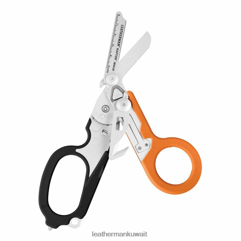 أداة متعددة Leatherman إنقاذ رابتور البرتقالي والأسود X2F6E61